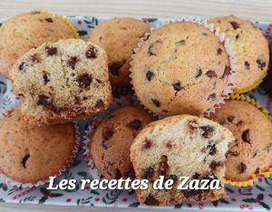 Recette Muffins moelleux aux 2 pépites au Cake Factory