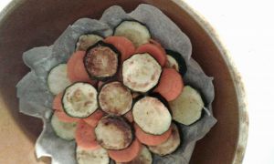 Recette Crumble courgettes-carottes
