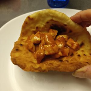 Recette Poulet sauce tandoori pour naans au COMBI NINJA