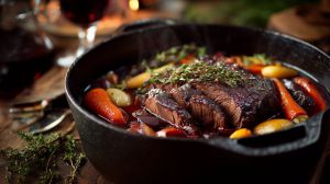 Recette Rôti de sanglier en cocotte