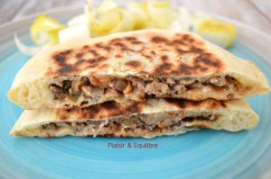 Recette Pitas farcies aux lentilles façon arayes