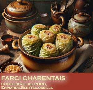 Recette Chou Farci à la Charentaise