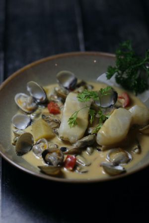 Recette Cazuela aux fruits de mer