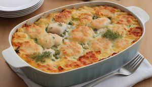 Recette Découvrez Comment Réaliser un Gratin de Légumes de printemps et Poisson