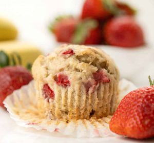 Recette Strawberry Banana Muffins