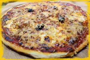 Recette Pizza sobrassada-chèvre