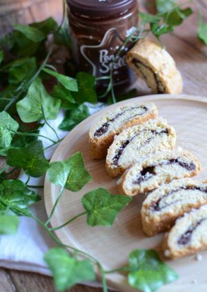 Recette Bensone modenese - gâteau à la pâte à tartiner
