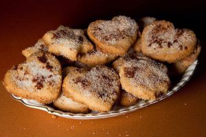 Recette Mantecaos au sésame, des biscuits parfum cannelle - vegan (Espagne, Andalousie)