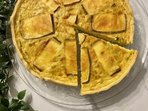 Recette Tarte aux poireaux et à la tomme de Savoie
