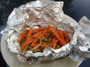 Recette Papillote de légumes