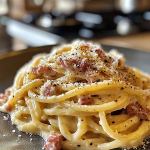 Recette Pâtes Carbonara Familiales : Recette Facile et Savoureuse