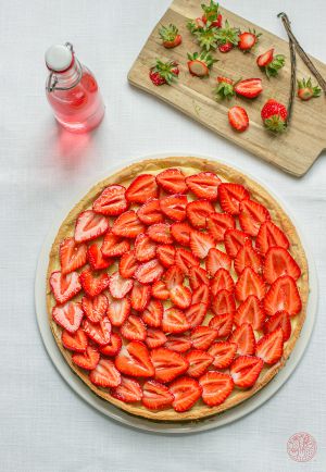 Recette Tarte aux fraises