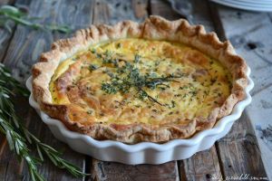 Recette Secret pour réussir une quiche haute et épaisse comme en boulangerie