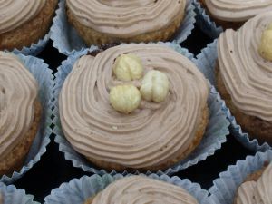Recette Cupcakes noisettes-Nutella