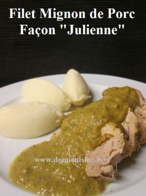 Recette WW: Filet Mignon de Porc Façon "Julienne"