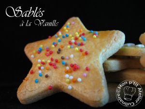 Recette Sablés à la Vanille