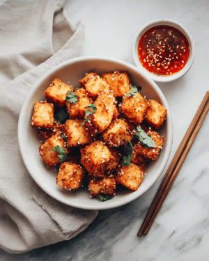 Recette Tofu croustillant au Airfryer