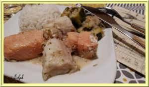 Recette Tajine de poissons au curry
