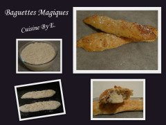 Recette Baguettes ….magiques