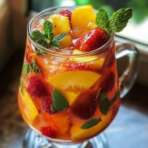 Recette Sangria Estivale Sans Alcool : Recette Facile et Rafraîchissante