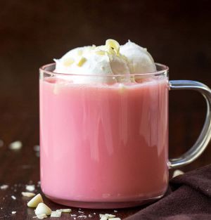 Recette Strawberry Hot Chocolate