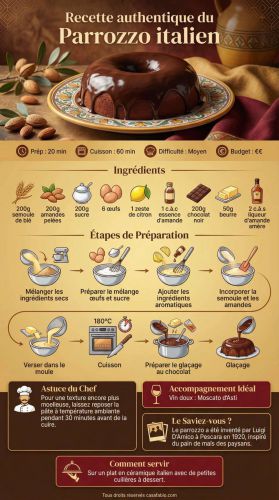 Recette Authentique du Parrozzo italien