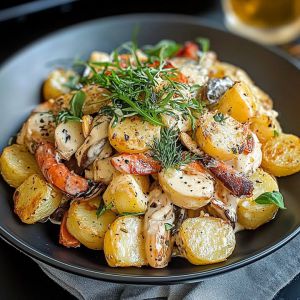 Recette Salade Crevettes Gourmande : Recette Facile et Savoureuse