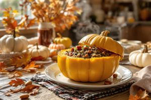 Recette Cette courge farcie fait un carton (et tout le monde en redemande)