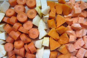 Recette Curry de légumes orange