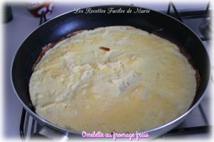 Recette Omelette au fromage frais