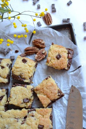 Recette Brookie - mi brownie et mi cookies