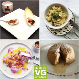 Recette Menu vg du vendredi « Coup de cœur »