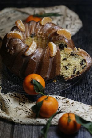 Recette Bundt cake aux épices chocolat et clémentines