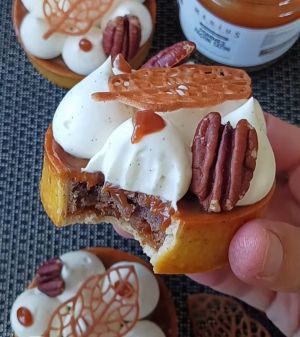 Recette Tartelettes Pécan Vanille Pomme Tatin Caramel