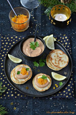 Recette Tarama & caviar à l'orange #Noël vegan