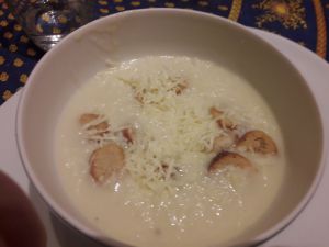 Recette Velouté de pommes de terre et panais gratiné