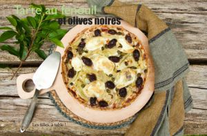 Recette Tarte au fenouil et olives noires