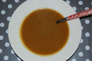 Recette Soupe de courge aux châtaignes