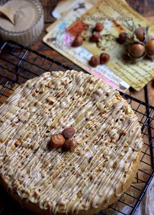 Recette Cookie Géant Kinder Bueno et Noisettes