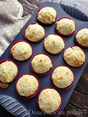 Recette Muffins salés courgette & feta