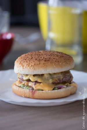 Recette Hamburger sauce végétale à l’avocat