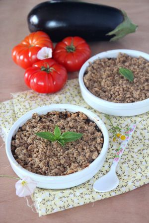 Recette Crumble de légumes du soleil vegan et sans gluten