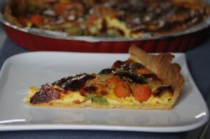 Recette Quiche aux légumes express