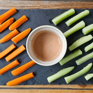 Recette Sauce cocktail, pour pimper tes légumes