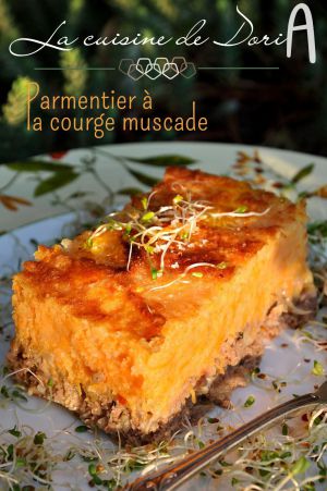 Recette Parmentier à la courge muscade