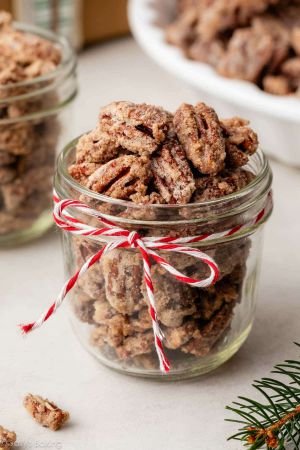 Recette Homemade Candied Pecans