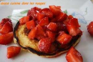 Recette Pancakes au fraises