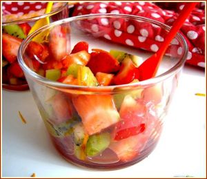 Recette Salade de fraises