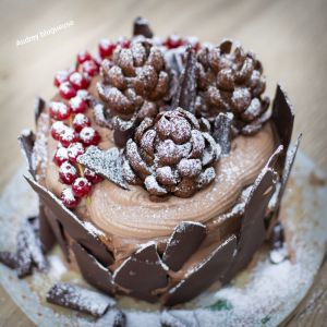 Recette Gâteau foret enneigée