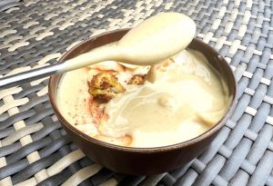 Recette Sublime Velouté de Chou-fleur à la Noix de coco (Ig Bas)